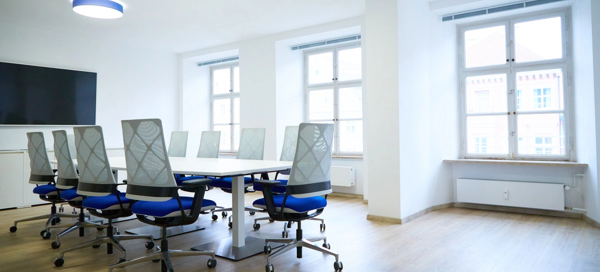 Besprechungszimmer der Rechtsanwaltskanzlei Schröder in Landshut